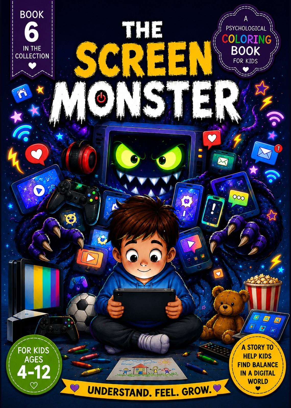 The Screen Monster β A story to help kids find balance in a digital world