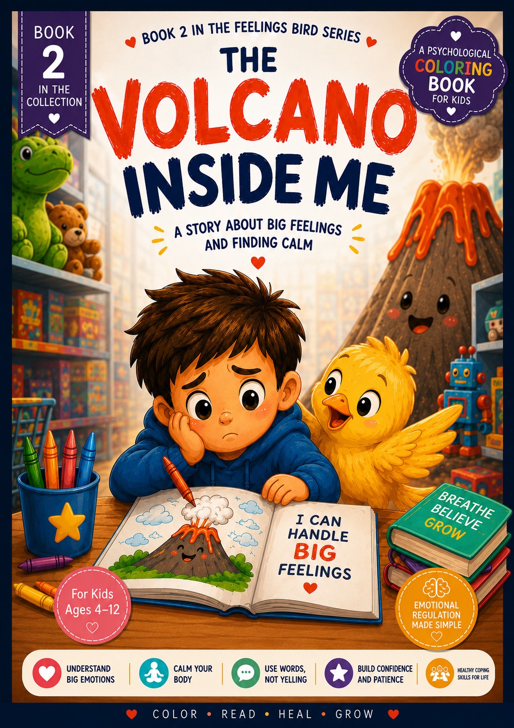 The Volcano Inside Me β A story about big feelings and finding calm