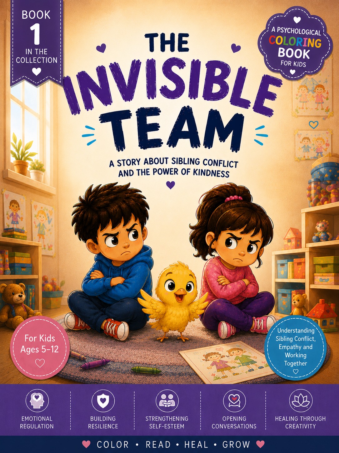 The Invisible Team β A story about sibling conflict and the power of kindness